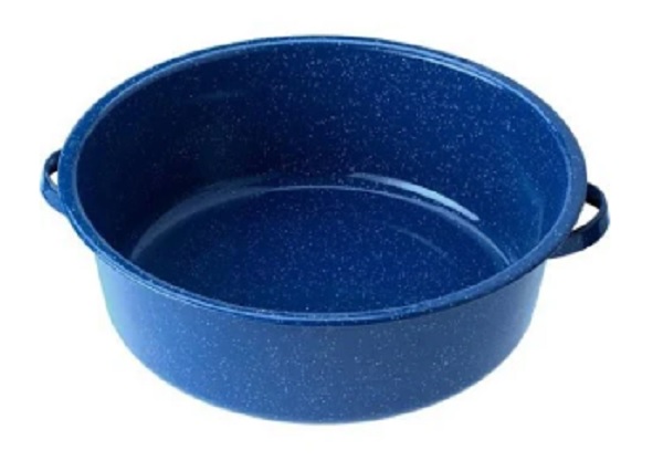 Blue Metal Wash Tubs